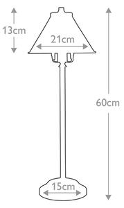 Elstead PV-SL-AB - LED Stolní lampa PROVENCE 1xE14/4W/230V