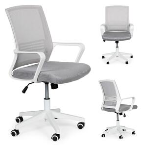 ModernHOME Otočná kancelářská židle Grey