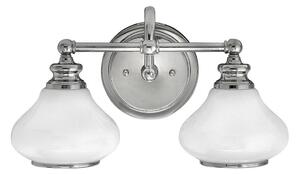 Hinkley HK-AINSLEY2-BATH - LED Nástěnné svítidlo AINSLEY 2xG9/3,5W/230V chrom