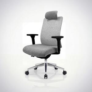 Ergonomická kancelářská židle šedá VECTOR