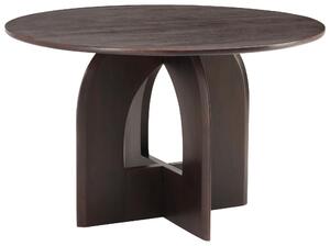 JÍDELNÍ STŮL, mangové dřevo, barvy vlašských ořechů, 120/120/76 cm MID.YOU - Jídelní stoly, Online Only