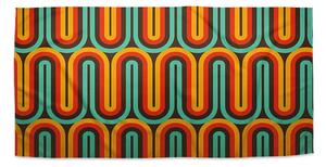 Sablio Ručník Retro vlny - 30x50 cm
