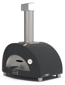 Pec na pizzu na dřevo Alfa Forni – 1 Pizza, šedá