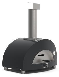 Pec na pizzu na dřevo Alfa Forni – 1 Pizza, šedá