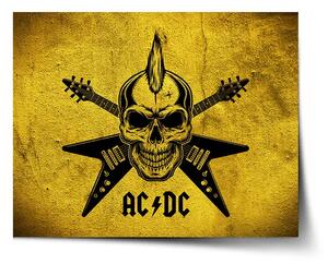 Sablio Plakát ACDC Lebka - 60x40 cm