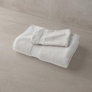 Jednobarevná froté sada koupelnového textilu 640g/m2 confort prestige slonová kost 30x50 cm
