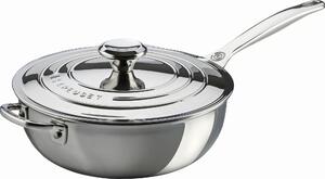 Le Creuset 96601424001700 Pánev Sautè 3-ply Plus s rukojetí a nepřilnavým povrchem 24 cm