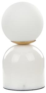 Stolní lampa KIWI Kámen Bílá