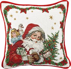 Villeroy & Boch 14-8332-6191 Dekorativní polštář Toy's Fantasy sv. Mikuláš 45 x 45 cm