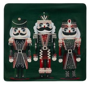 Vánoční dekorativní povlak na polštář 40x40cm Ruhhy 24729, zelený
