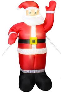 Nafukovací Santa Claus 180 cm LED Ruhhy 22624