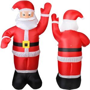 Nafukovací Santa Claus 180 cm LED Ruhhy 22624