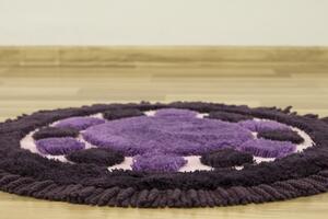 Koupelnový kobereček Jarpol fialový
