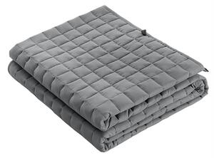 Zátěžová přikrývka antistresová 9 kg Rebel RBA-6014, 150 x 200 cm, šedá