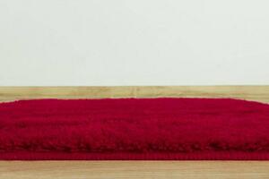Koupelnový kobereček Premium 18 červený / černý