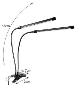 Lampa pro růst rostlin GROW GARDLOV, 2 ramena