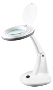 Stolní lampa s lupou REBEL NAR0460-2 5D 6W 60-LED do dílny