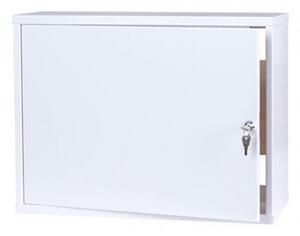 Kovový rozváděč montážní skříň 540*420*180 mm TPR-6, lesklá bílá