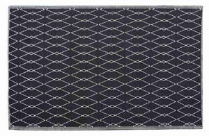 Venkovní koberec Inez černá, 90 x 150 cm