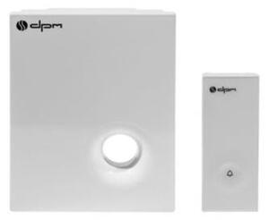 Bezdrátový zvonek DPM WL-558W, dosah 100 m, 12V, 48 melódií