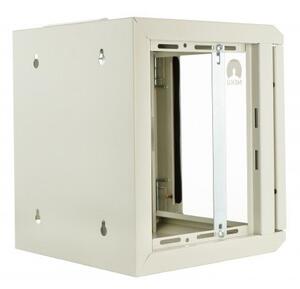 RACK skříň závěsná NEKU TS 10" 6U 300mm, sv. šedá