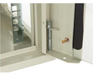 RACK skříň závěsná NEKU TS 10" 6U 300mm, sv. šedá