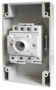 FVE Hlavní odpojovač Adelid APV 4P, otočný 32A 1200V DC, IP65