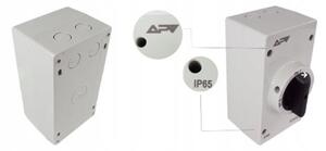 FVE Hlavní odpojovač Adelid APV 4P, otočný 32A 1200V DC, IP65
