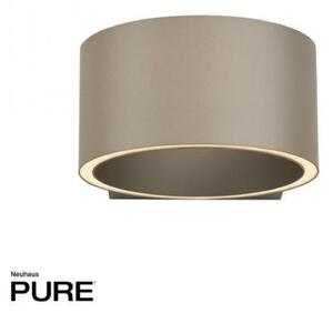 PAUL NEUHAUS Nástěnné svítidlo PURE Clipse LED 10W 2700K up/down bronz 8561-97
