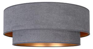 Stropní Lampa Duolla, Boho, Šedá, Chodba, Tkanina / Textil, Young lifestyle