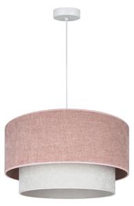 Závěsná svítidlo Duolla, Boho, Béžová, Ložnice, Tkanina / Textil, Young lifestyle