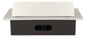 Výklopný blok ORNO OR-AE-1324/G, 2x2P+Z, 3xUSB, stříbrná