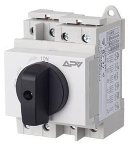 FVE Hlavní odpojovač Adelid APV 4P, otočný 32A 1200V DC