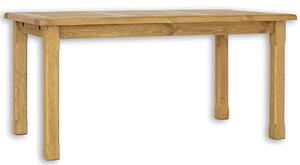 Selský stůl 90x180cm MES 02 B - K02 tmavá borovice