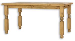 Selský stůl 90x180cm MES 01 B - K01 světlá borovice