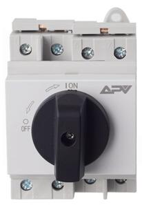 FVE Hlavní odpojovač Adelid APV 4P, otočný 32A 1200V DC