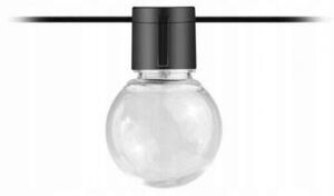 Solární párty osvětlení řetěz girlanda GIR65, 30xLED, G40, 6,5m