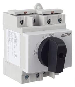 FVE Hlavní odpojovač Adelid APV 4P, otočný 32A 1200V DC