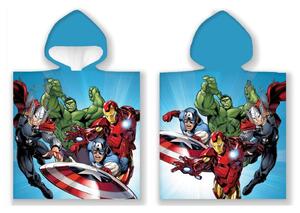 Carbotex dětské pončo Avengers Super Heroes 50x115 cm