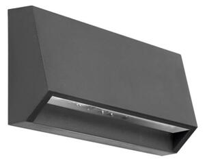 Venkovní svítidlo nástěnné ORNO AD-OP-6191L4, IP65, 4000K, 170lm, antracit