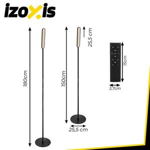 LED stojací podlahová lampa 180cm Izoxis 26885