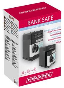 Dětská pokladnička trezor bankomat Kruzzel 23545, černá