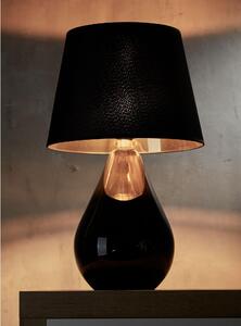 TK-LIGHTING Stolní designová lampa LACRIMA, 1xE27, 60W, černozlatá 5454