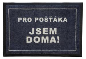 GDmats koberce Rohožka Pro pošťáka jsem doma 40x60 cm - na ven i na doma - 40x60 cm