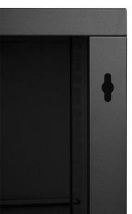 RACK skříň závěsná NEKU TS 10" 6U 300mm, samosestavitelná, černá 9005