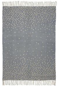 Šedý bavlněný koberec Done by Deer Dots 90 x 120 cm