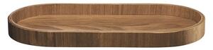 Asa Selection, Dřevěný oválný SONOKO 35,5 x 16,5 cm | hnědá