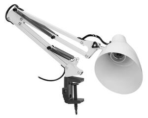 Kancelářská stolní lampa šroubovací ORNO VIRONE DIAN DL-13/W 60W, bílá