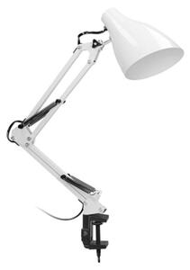 Kancelářská stolní lampa šroubovací ORNO VIRONE DIAN DL-13/W 60W, bílá