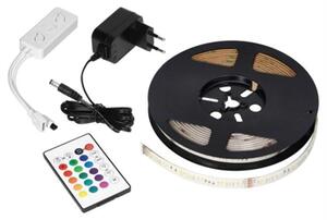 LED pásek Orno OR-SH-17902 IP65 RGBW 5m, zdroj, ovladač Tuya Smart Wi-Fi